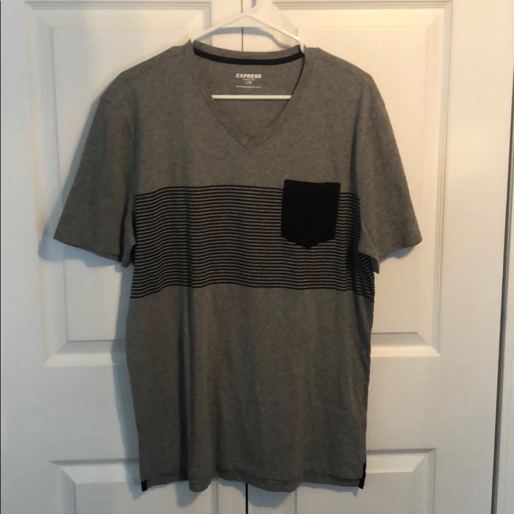 Express Men’s V-neck Short Sleeved Tee Shirt (NWOT